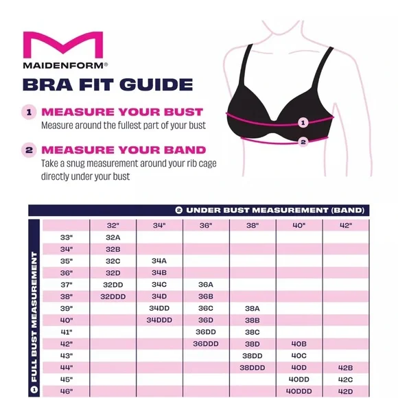 Maidenform Bra 38D Pure Comfort Wire-Free Halter Convertible Lace Soft Cups NWOT - Picture 6 of 6